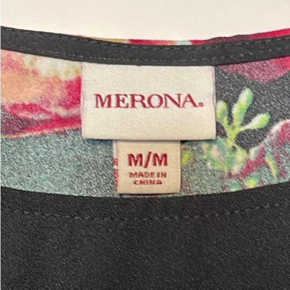 Merona floral dress, size medium - Picture 10 of 12